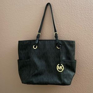Michael Kors Black Tote Purse